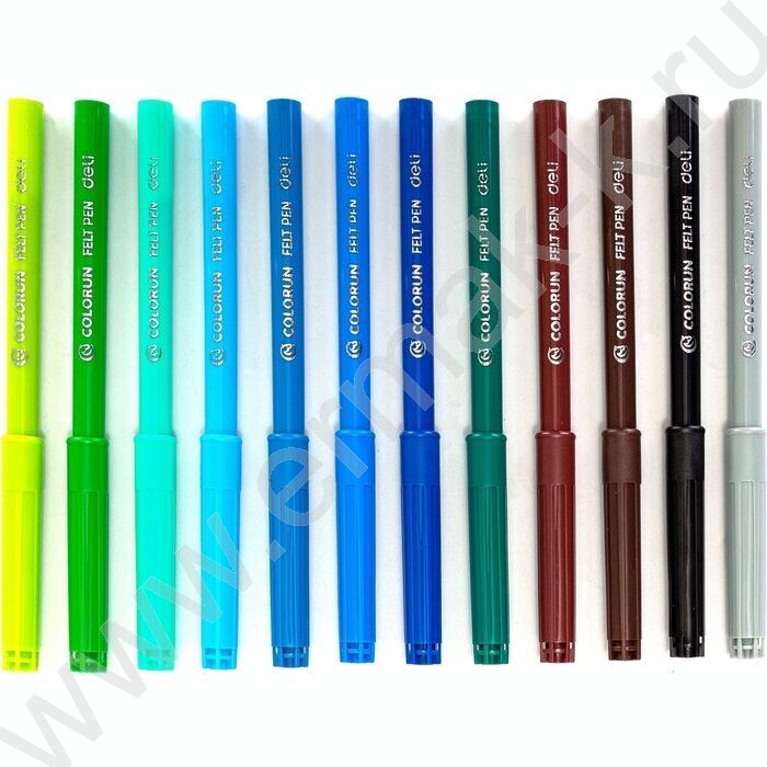 Фломастеры  24цв ColoRun вентилируемый колпачок, европодвес | Фото 2