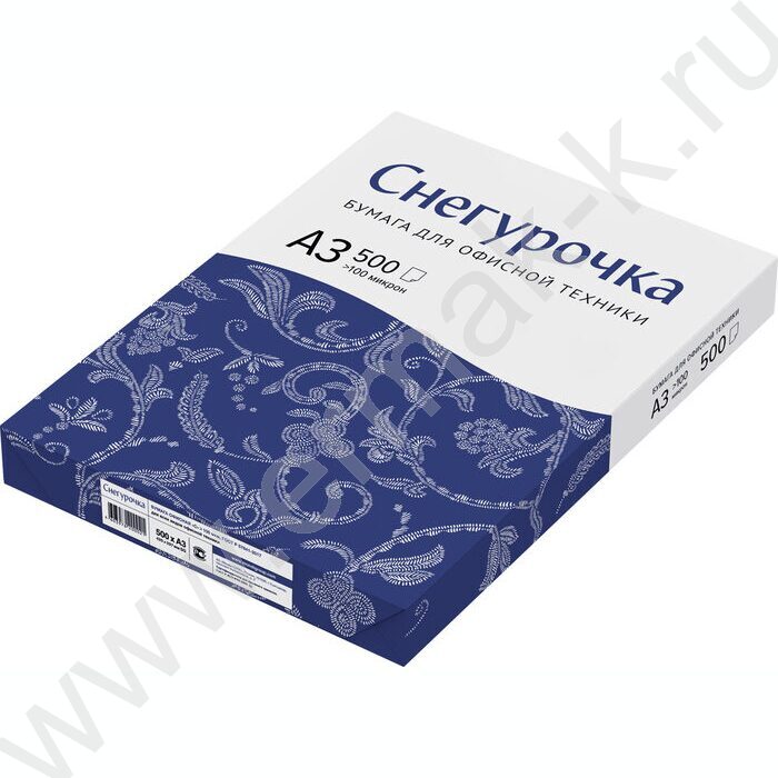 Бумага А3 "Снегурочка" 500л 80г/мкв 95%бел | Фото 1