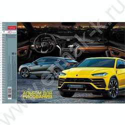 Альбом д/рисования-спираль 40л "АвтоЛюкс" /перфорация/ | Фото 1