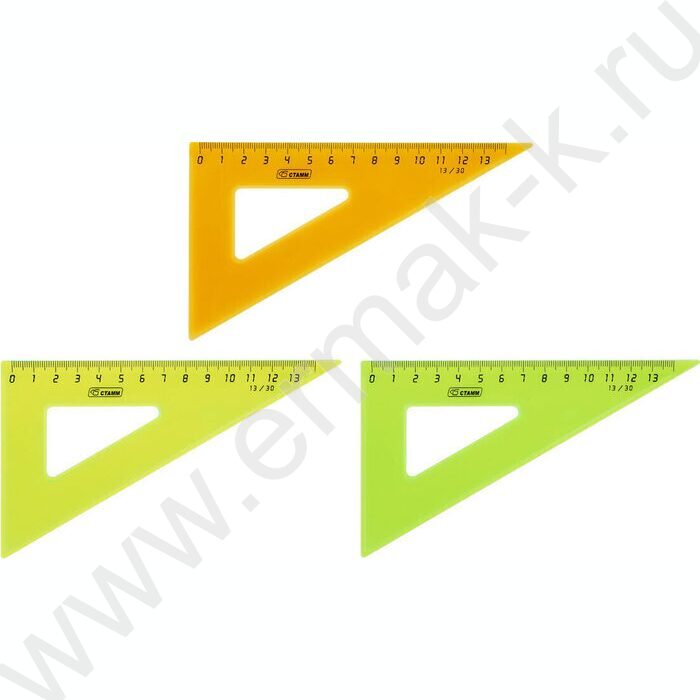 Треугольник пл. 30*13см цв прозр | Фото 2