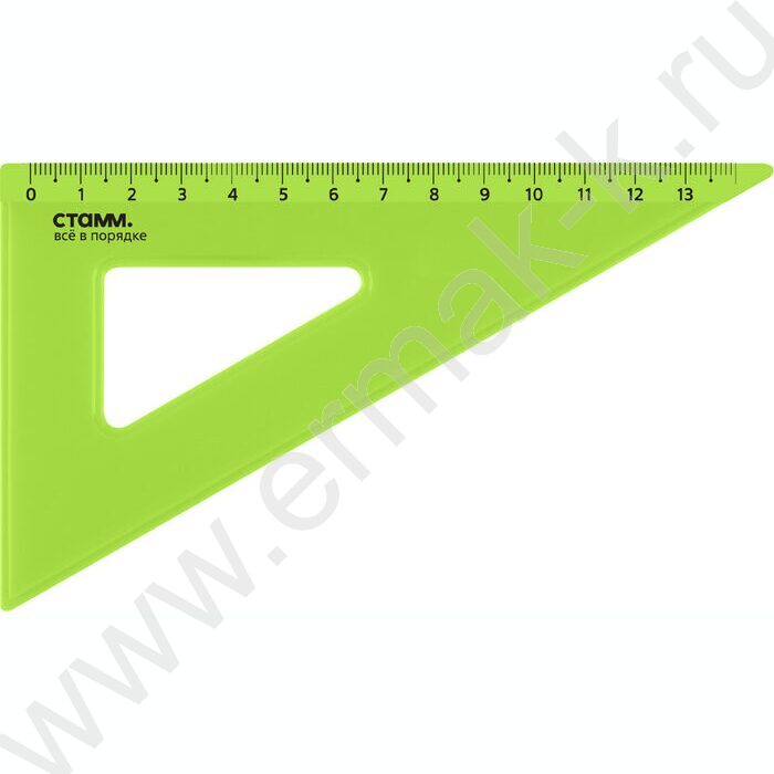 Треугольник пл. 30*13см цв прозр | Фото 4