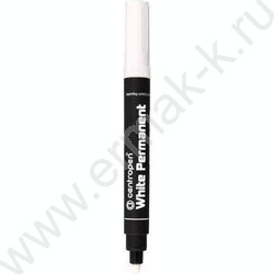 Маркер перм. /белый/ 2,5мм круг | Фото 1