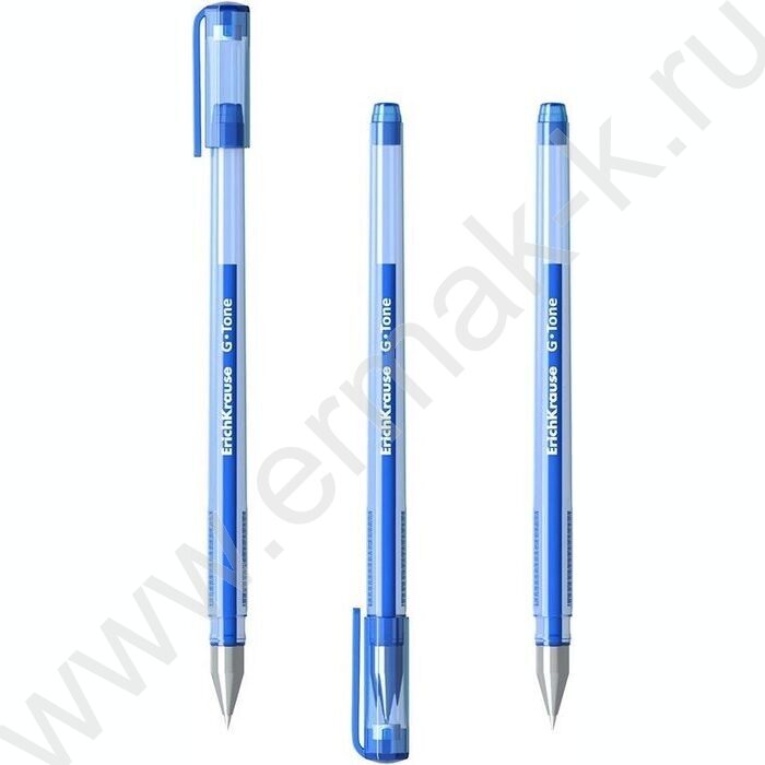 Ручка гелевая синяя 0,5мм  G-Tone Stick Original | Фото 1