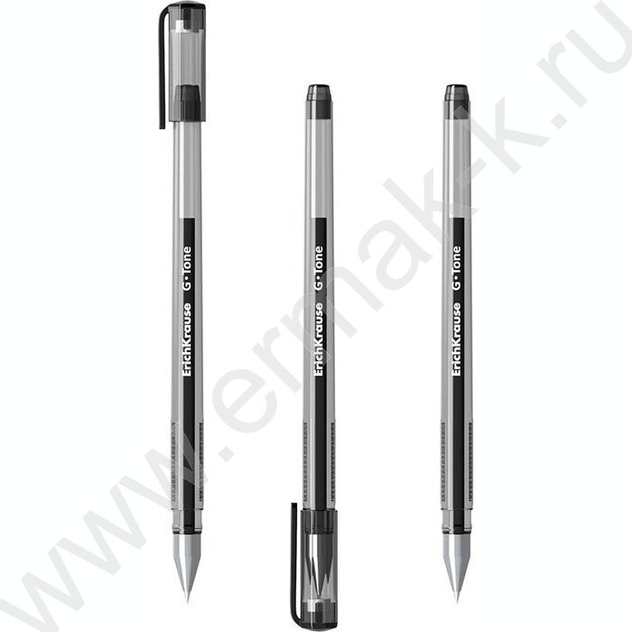 Ручка гелевая черная 0,5мм  G-Tone Stick Original | Фото 1