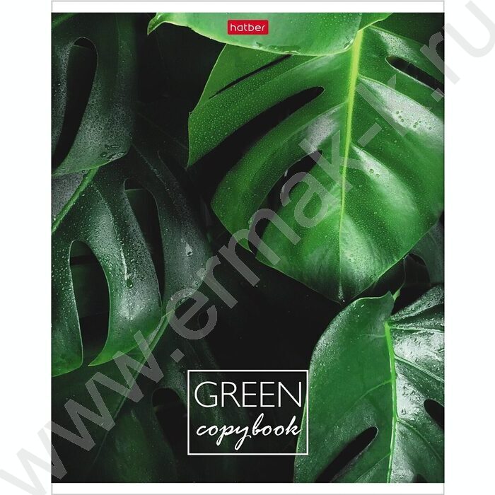 Тетрадь  96л клетка "MOREgreen" 5видов | Фото 4