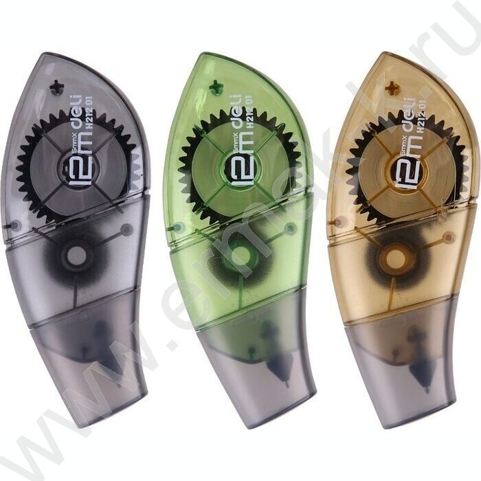 Корректирующая лента 5мм*12м /корпус - ассорти, блистер, европодвес | Фото 1