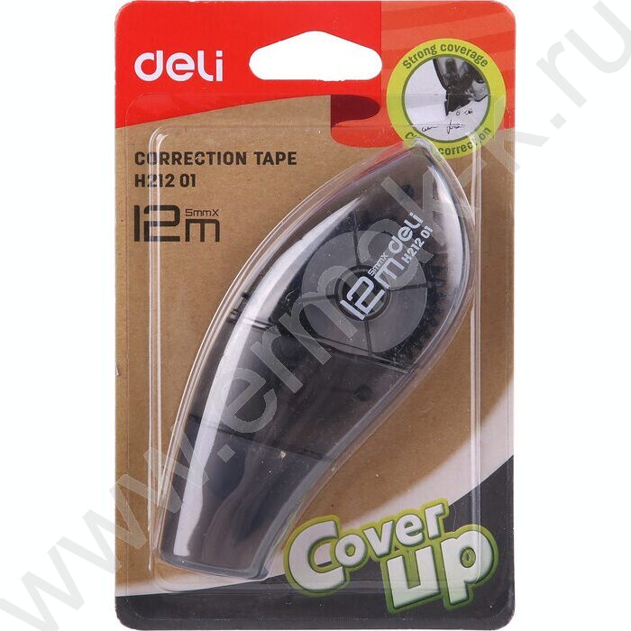 Корректирующая лента 5мм*12м /корпус - ассорти, блистер, европодвес | Фото 2