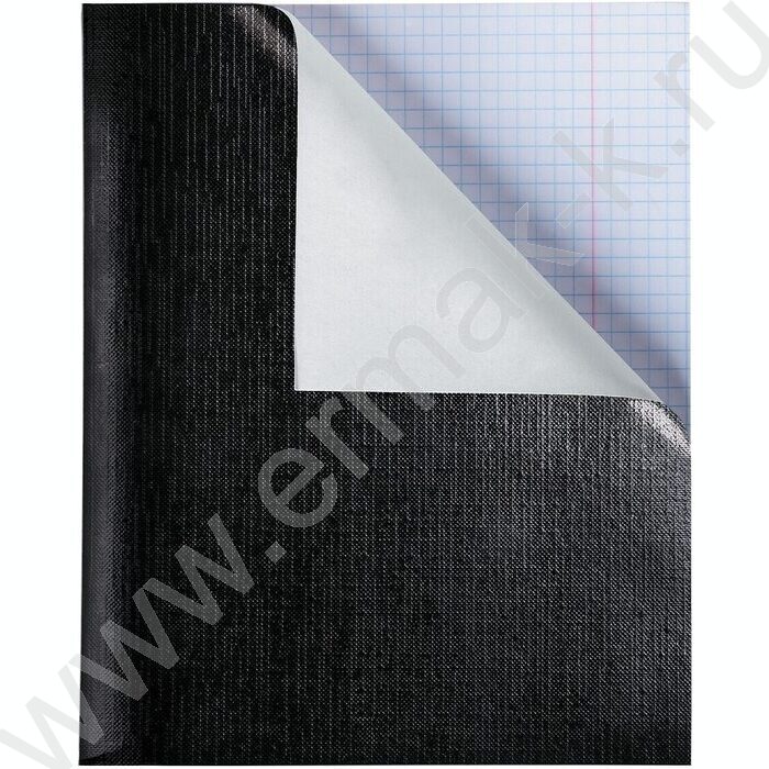 Тетрадь  48л клетка "Бум/винил" METALLIC черный | Фото 2