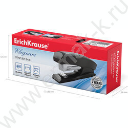 Степлер №24/6  20л пластик Half-strip Elegance Classic /2 режима скрепления /черный | Фото 4