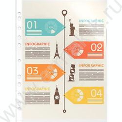 Файлы (мультифора) А4  30мкм Премиум глянцевые (упак.:25шт) | Фото 5