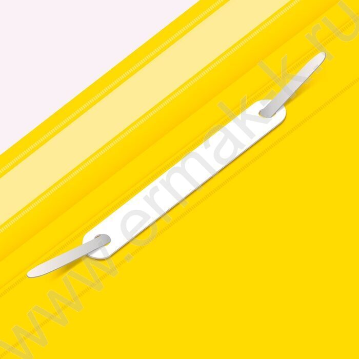 Скоросшиватель пл A5 желтый прозрач.верх.лист | Фото 4