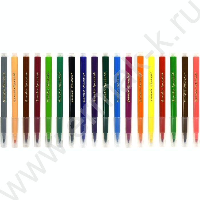 Фломастеры  18цв Каляка-Маляка /трехгранные, грифель-3мм, блистер | Фото 2