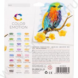 Карандаши  24цв Color Emotion липа /трехгранные/ европодвес | Фото 4