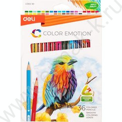 Карандаши  36цв Color Emotion липа /трехгранные/ европодвес | Фото 1