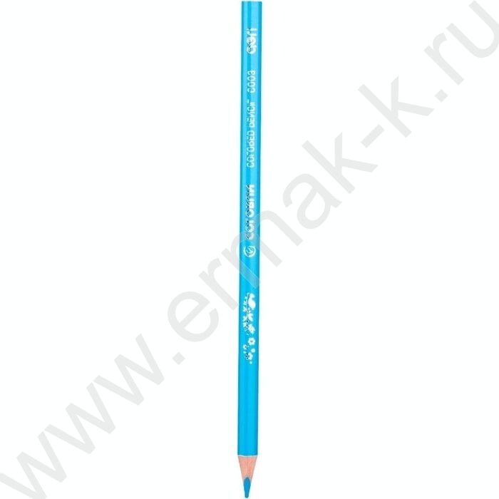 Карандаши  24цв ColoRun тополь /трехгранные + точилка /карт. тубус | Фото 3