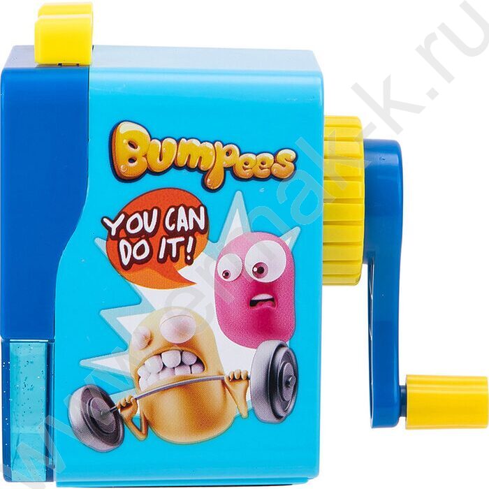 Точилка механическая 1 отверстие пластик /ассорти - розовый. зеленый, голубой | Фото 4