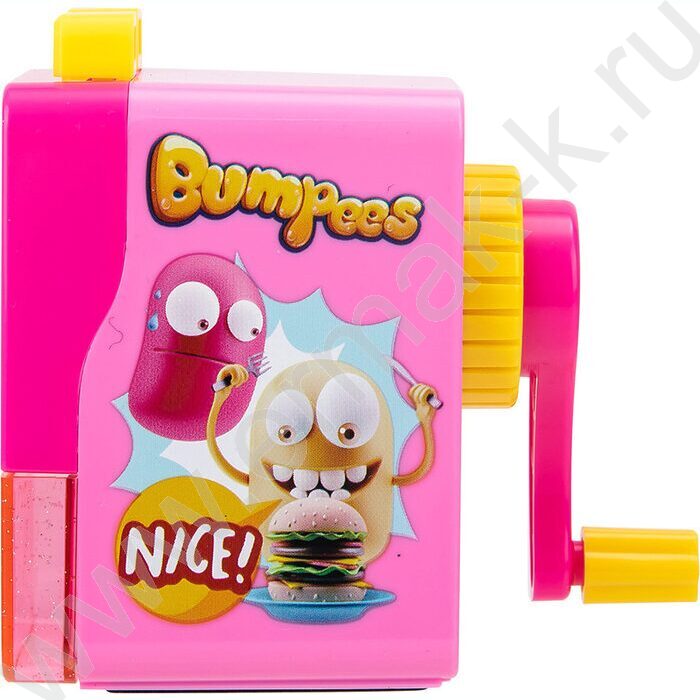 Точилка механическая 1 отверстие пластик /ассорти - розовый. зеленый, голубой | Фото 5