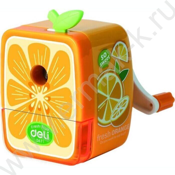 Точилка механическая 1 отверстие Blooming пластик /ассорти | Фото 4