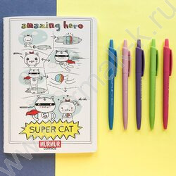 Ручка шар авт SlimClick.Special синяя 0,5мм /антискольз.корпус/5цв.корпуса | Фото 6