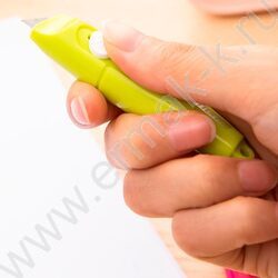 Нож канцелярский  9мм Vivid Mini фиксатор /ассорти, блистер | Фото 7