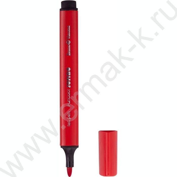 Фломастеры  12цв Funcolor jumbo утолщенные в пл.пенале | Фото 6