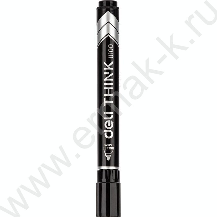 Маркер перм. /черный/ 1,5мм круг Think | Фото 2
