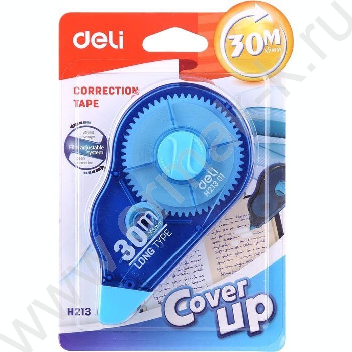 Корректирующая лента 5мм*30м /корпус - ассорти, блистер, европодвес | Фото 8