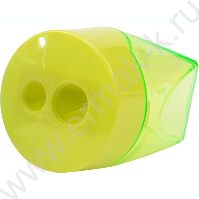 Точилка 2отв. пластик, ассорти /дисплей | Фото 2