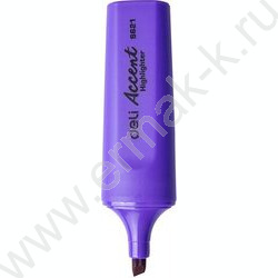 Текстовыделитель /фиолетовый/ 1-5мм косой Accent Delight | Фото 1