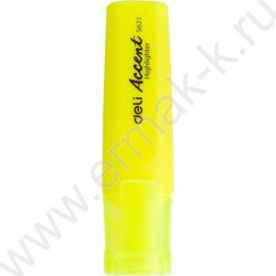 Текстовыделитель /желтый/ 1-5мм косой Accent Delight | Фото 2