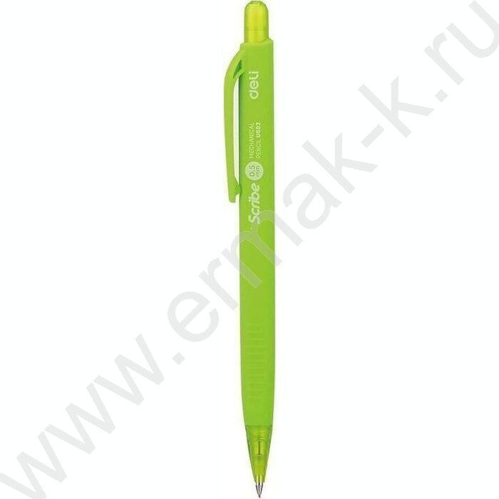 Карандаш механический 0,5мм SCRIBE /резиновый держатель, пласт. корпус - ассорти | Фото 2