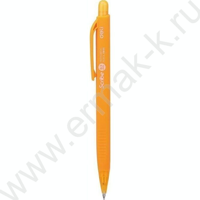 Карандаш механический 0,5мм SCRIBE /резиновый держатель, пласт. корпус - ассорти | Фото 3