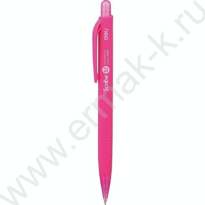 Карандаш механический 0,5мм SCRIBE /резиновый держатель, пласт. корпус - ассорти | Фото 4