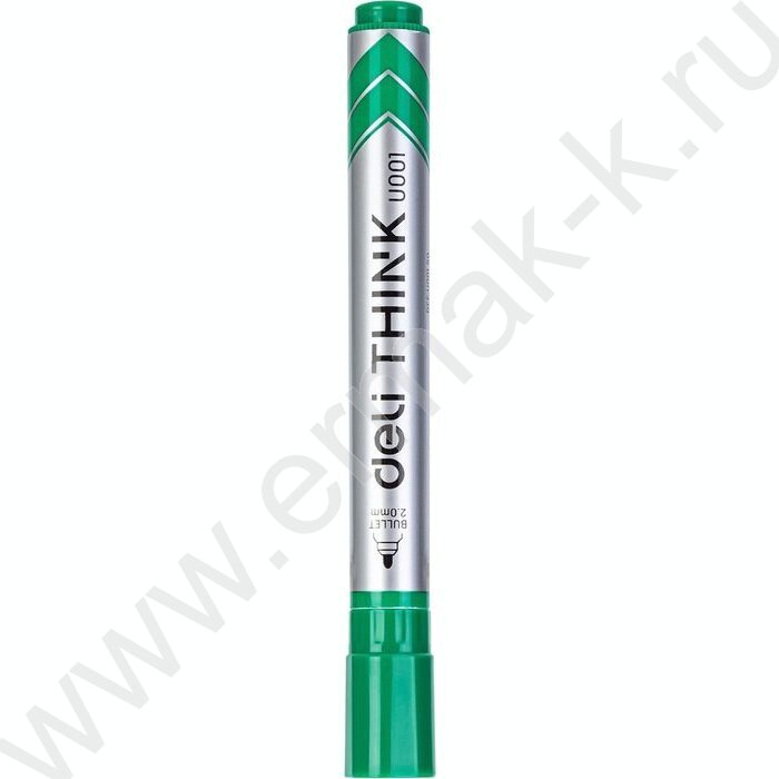 Маркер д/маркерных досок /зеленый/ 2мм круг Think | Фото 2