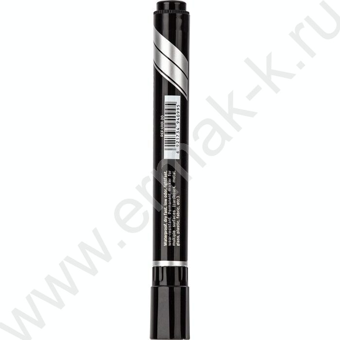 Маркер перм. /черный/ 1,5-5мм косой Think | Фото 3