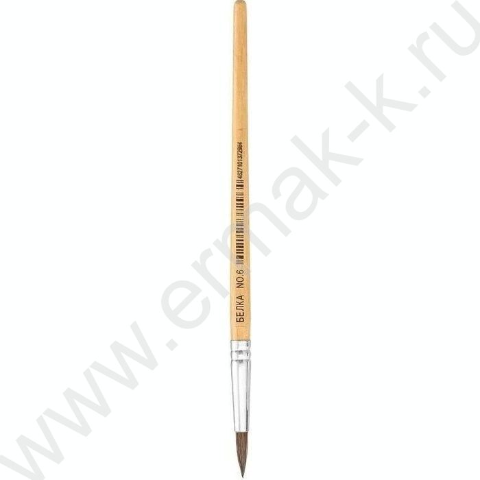 Кисть  белка № 6 европодвес | Фото 1