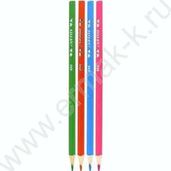 Карандаши  18цв Trio Mega Soft /трехгранные/ 4М, d грифеля-3мм к/кор | Фото 2