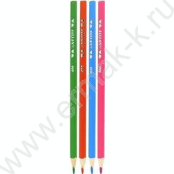 Карандаши  36цв Trio Mega Soft /трехгранные/ 4М, d грифеля-3мм к/кор | Фото 2