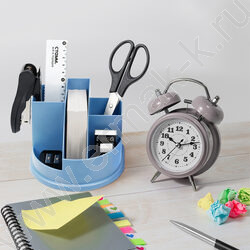 Подставка д/каранд. и ручек Авангард Berlin голубой | Фото 6