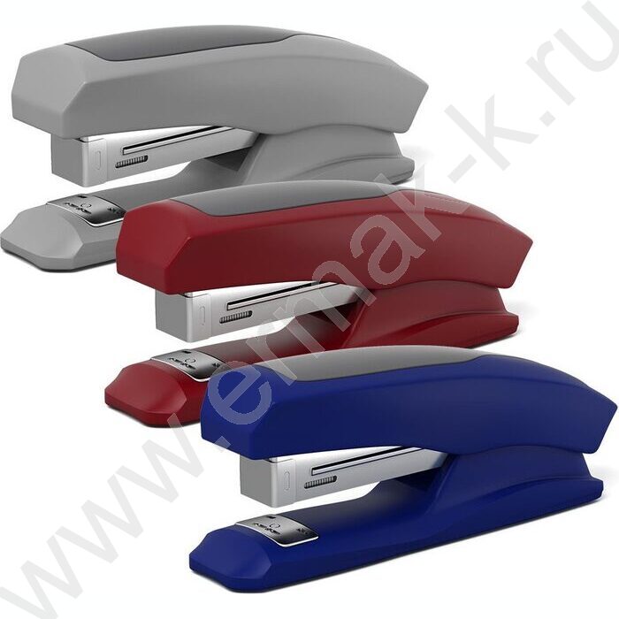Степлер №24/6  20л пластик Elegance half-strip /2режима скрепления/ ассорти | Фото 1