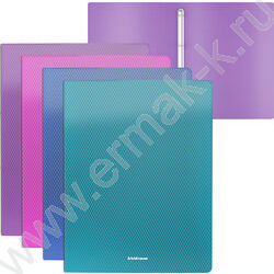 Папка 4 кольца 24мм Glance Vivid ассорти | Фото 1