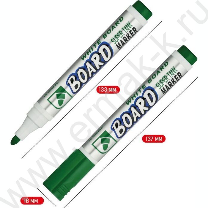 Маркер д/маркерных досок /зеленый/ 3мм круг "Multi Board" | Фото 4