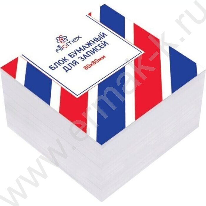 Бумага д/записей  8*8*5см белый 80 г/м², 90% | Фото 1
