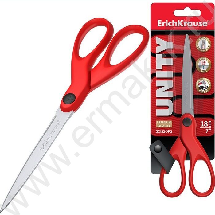 Ножницы 18см Unity /ассорти /европодвес | Фото 2