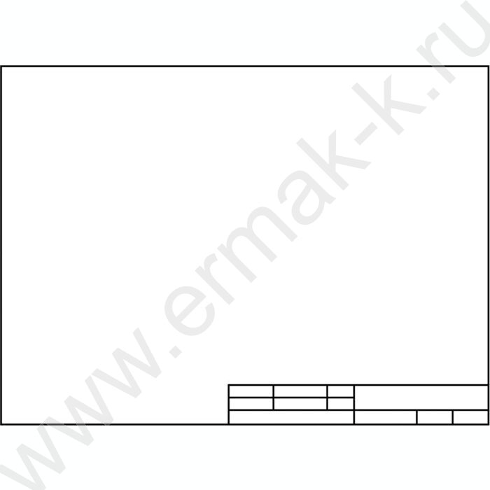 Папка д/черчения А4 10л 180г/м² с/р горизонтальная школьная "Классика" | Фото 2