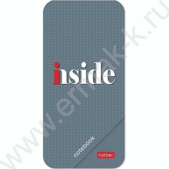 Блокнот  48л А6 "INSIDE" /линейка /фигурная высечка /4вида | Фото 2