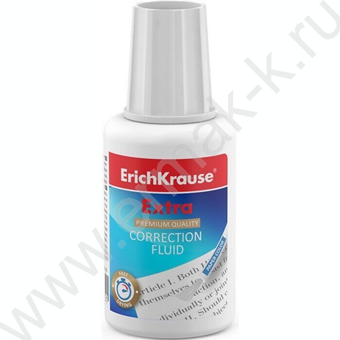 Штрих-корректор 20мл на растворителе с кисточкой | Фото 1