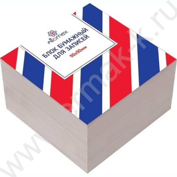 Бумага д/записей  9*9*5см белый  70 г/м², 70% склейка | Фото 1