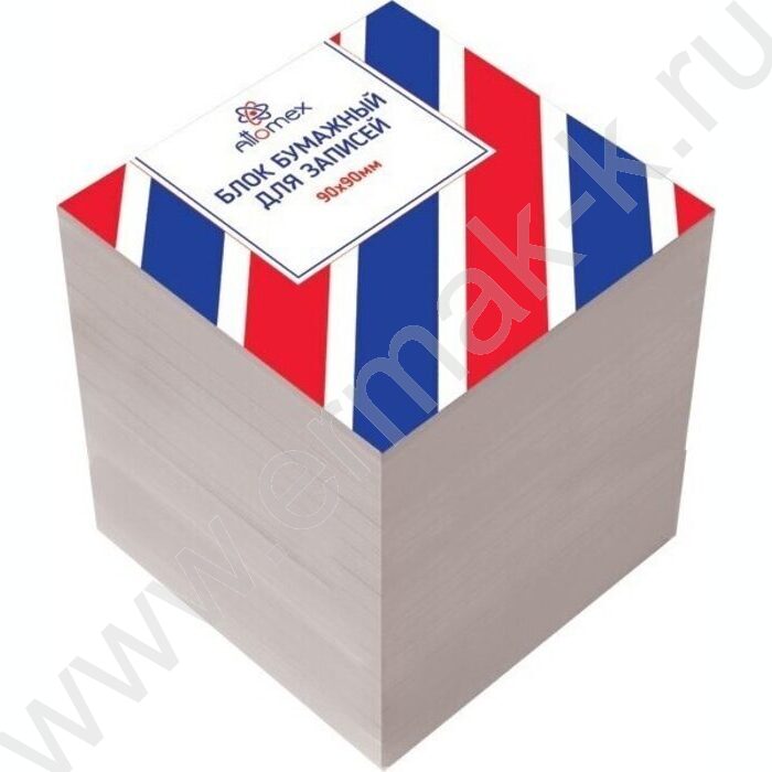 Бумага д/записей  9*9*9см белый  70 г/м², 70% склейка | Фото 1