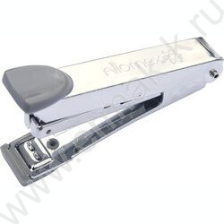 Степлер №10  15л метал серый /встроен антистеплер/ | Фото 1